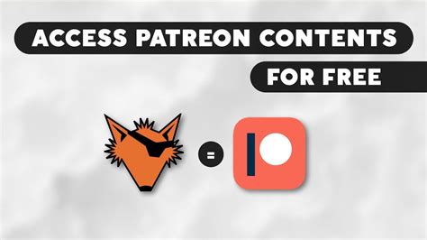 free patreon access|patreon free account 2023.